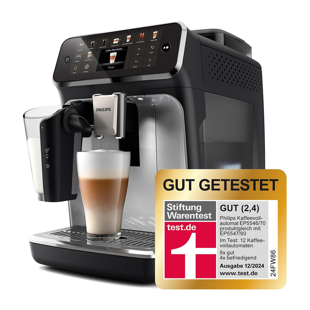 Philips Serie 5500 Kaffeevollautomat – LatteGo Milchsystem