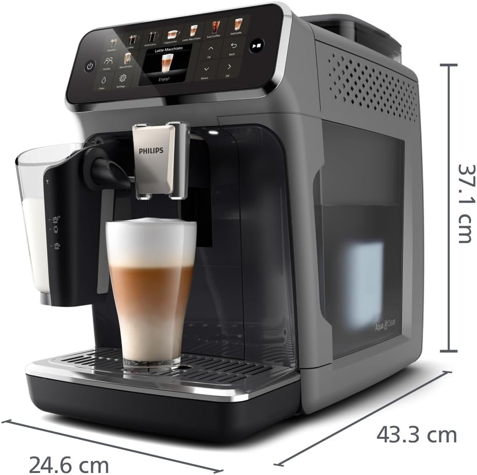 Philips Serie 5500 Kaffeevollautomat – LatteGo Milchsystem