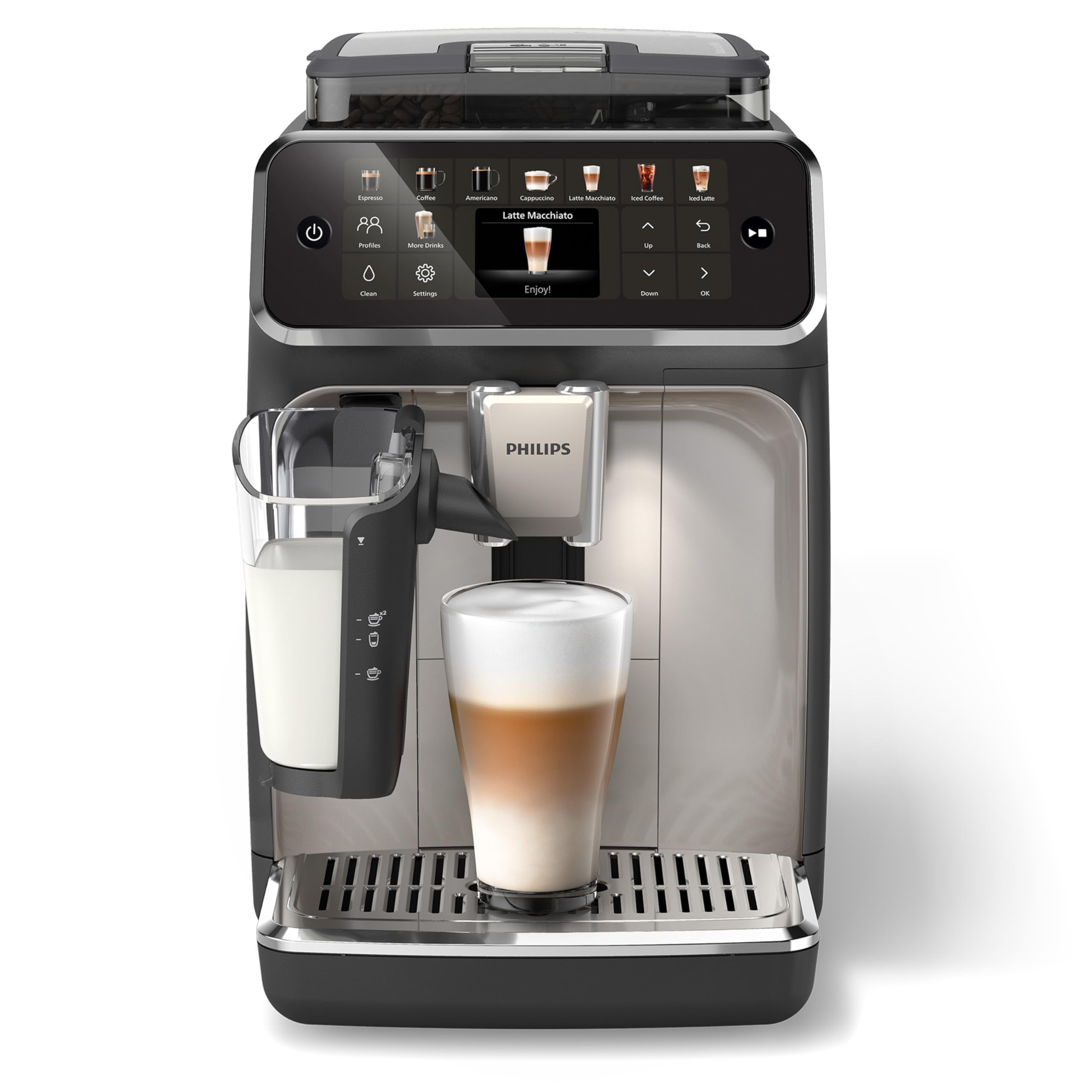 Philips Serie 5500 Kaffeevollautomat – LatteGo Milchsystem